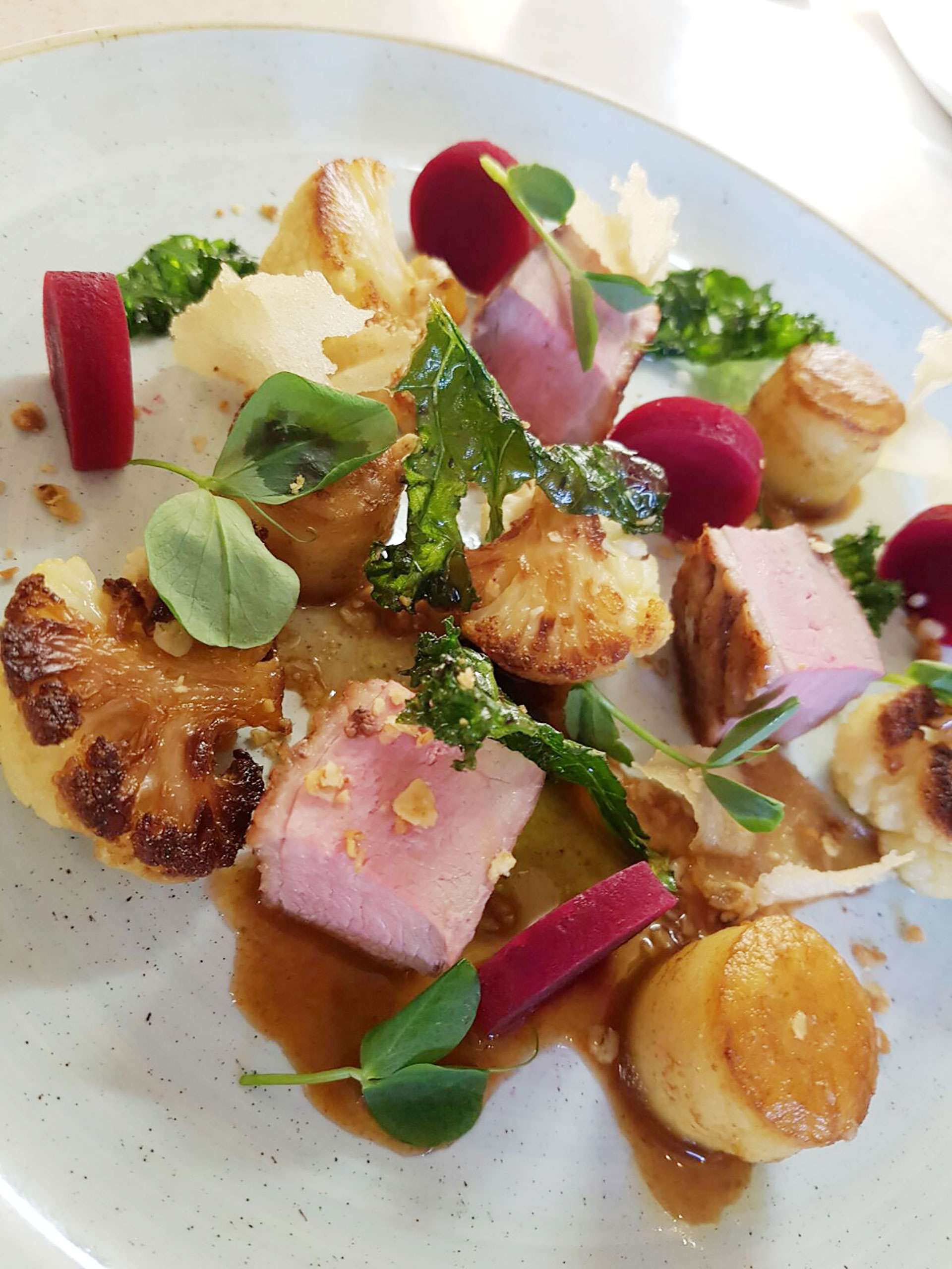 Pan seared breast of Duck